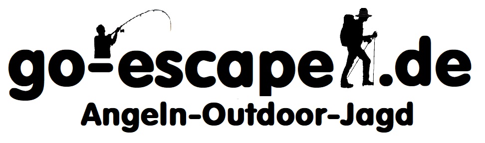 go-escape, Angeln-Outdoor-Jagd-Logo